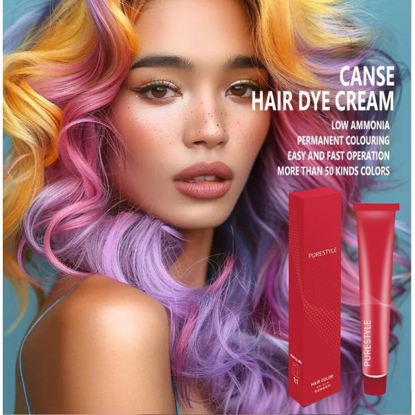 OEM Hair Color Manufacturer Permanent Hair Color Cream Natural Scent Easy to Use Smooth Result Salon Bulk Orders