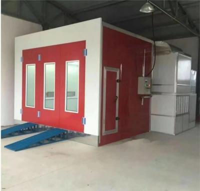 Galvanized Steel Car Paint Oven CE Approval Auto Body Spray Booth