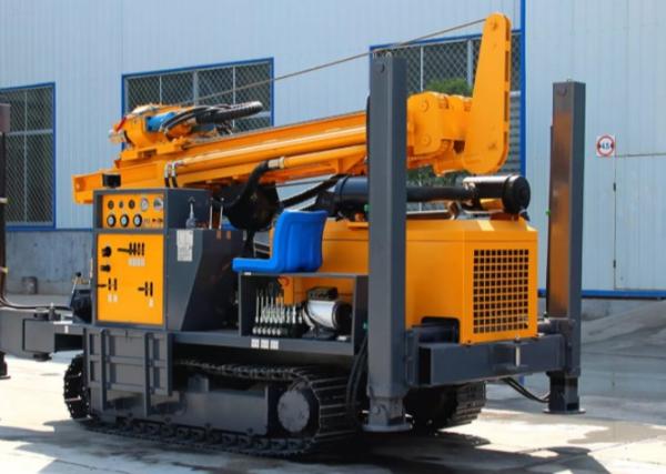 350 Meters Hydraulic Borewell Drilling Machine Deep Underground