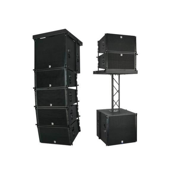 Professional Powered Active Line Array Speaker System 10'' 620W RMS