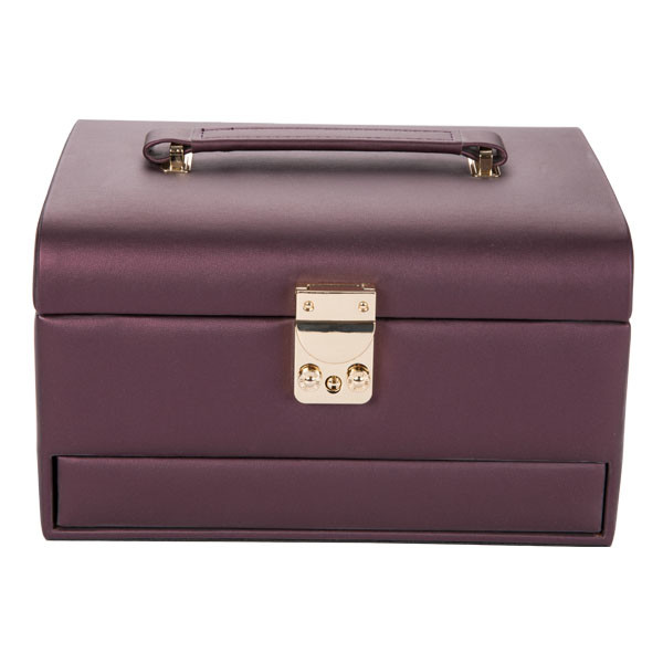 Modern Luxury Jewelry Box , Standing Mirror Personalized Jewelry Box For Girl