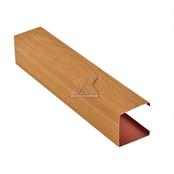 Extruded Wardrobe Aluminium Profile  Non - Proportional Stretching Stress