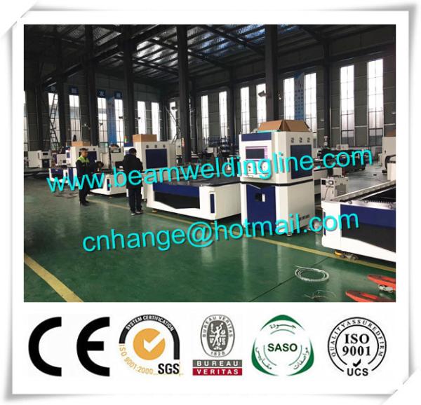 Fiber Laser Cutting Machine 1000w Cut Sheet Metal , CNC Plasma Cutting Machine For Plate