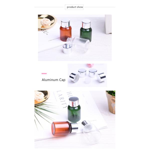 крышки пластиковой косметики 25мл упаковывая алюминиевые для упаковки геля шампуня/ливня