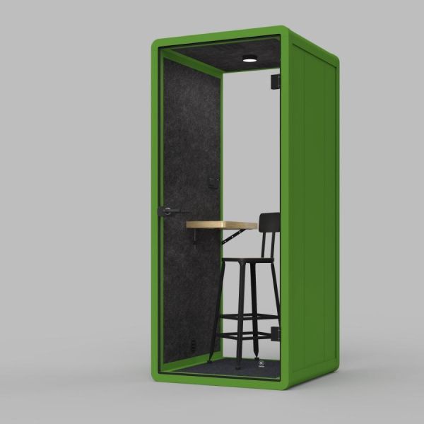 Customized Mobile Office Pods Modular Acoustic Office Pod With A Hidden Frame
