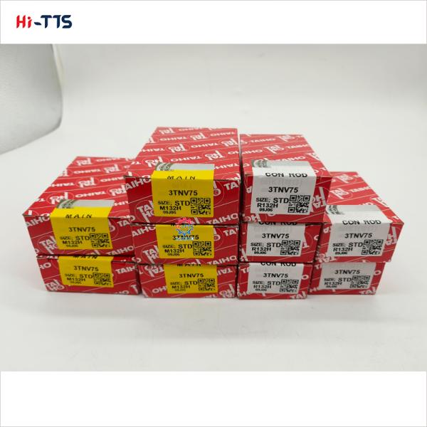 Yanmar Engine Main Bearing  with  3TNV75 3TNV95 STD Bearings Construction Machinery Parts