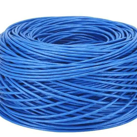 LSZH Ethernet S FTP CAT 7A 1000MHz 23AWG Blue Cable For Data Center Use