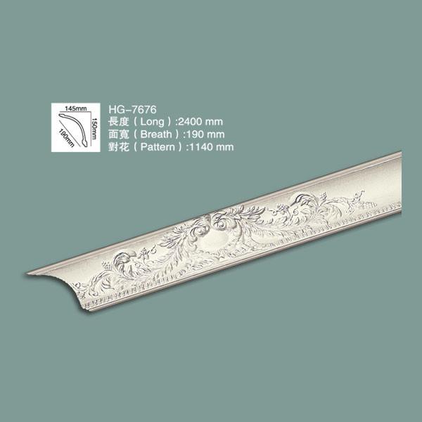Decorative Polyurethane Corner Moulding HG-7676