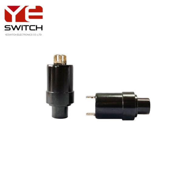 5A Black Anodized Aluminum Alloy Seal Level Push Button Switch
