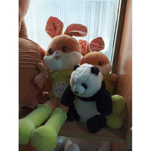 Cute little rabbit plush toy stuffed toy cartoon animal handicraft gift
