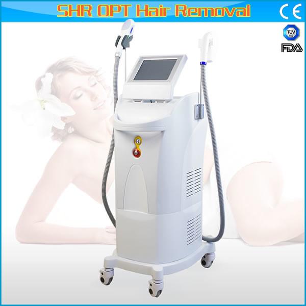 SHR System IPL Permanent Hair Removal Machine For Unwanted Hair Removal