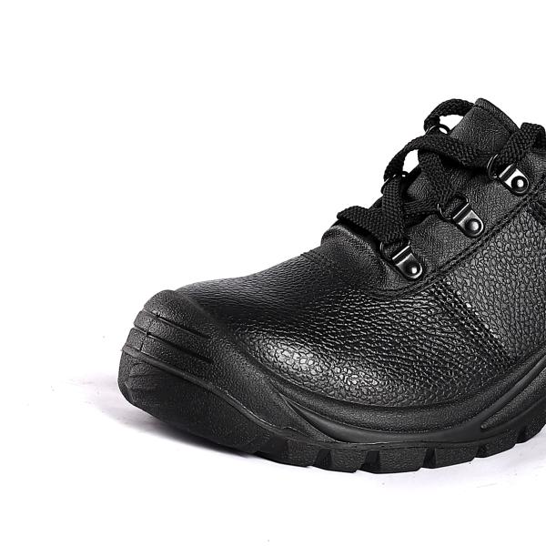Steel Toe Protection Low Cut Safety Shoes with Lace-up Closure and Customization Option