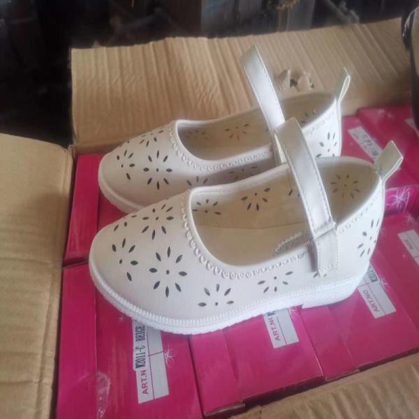 Tricolor Thick Soled girls toddler Cloth Mary Jane Shoes Ventilation