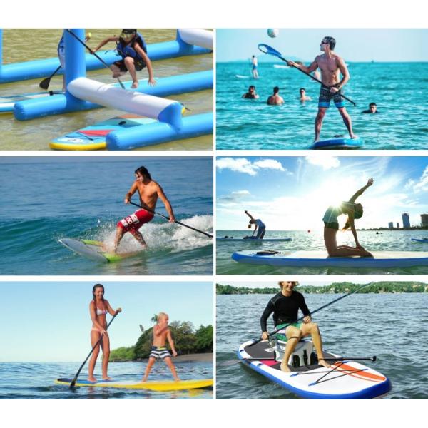 Доска затвора маленького глотка популярного деревянного Surfboard стиля мягкого верхнего раздувная 315*83*15cm