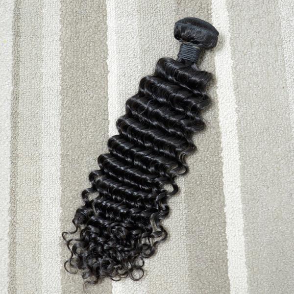 7A Curly Virgin Malaysian Hair Extensions Original Human Hair Tangle Free