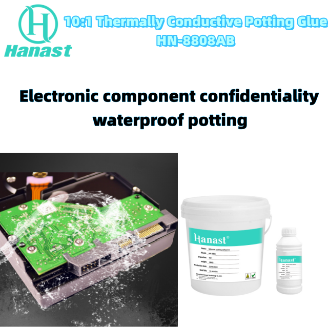 10:1 Silicone Potting Compound Room Temperature Vulcanizing For Sealing Circuit Board