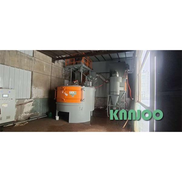 Turntable Shot Blasting Machine With ≤75dB Noise Level Perfect Finish For Steel