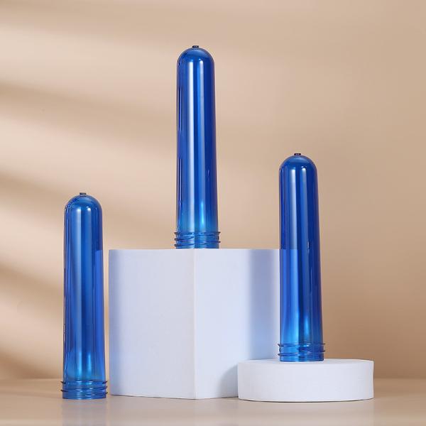 Smooth Surface Cosmetic Plastic Bottle Preform With Double Wall / Screw Lid