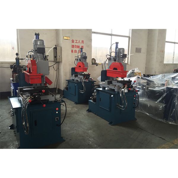 350 Hydraulic Iron Semi Automatic Pipe Cutting Machine 3.3kw 4.0kw