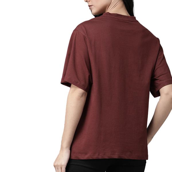 Quick Dry Short Sleeves 100% Cotton Loose Fit Slim T-Shirt for Women Custom Printing