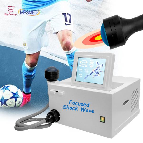 Electromagnetic Radial Shockwave Therapy Shock Wave Machine with 448khz Tecar & EMS Pads Facial Tool for Ed and Physio
