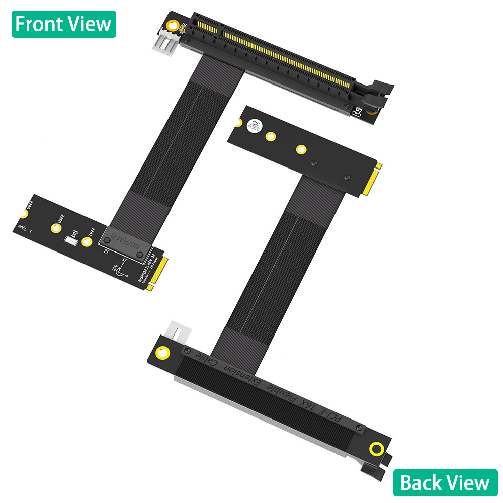 M.2 NGFF Ключ M к кабелю PCI-E Express Extender Карта графики 16x Карта адаптера PCIE Riser Nvme