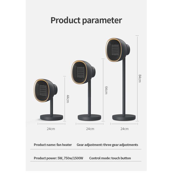 Garden Electric Patio Heater with Radiant Far Infrared Heating Portable Bathroom