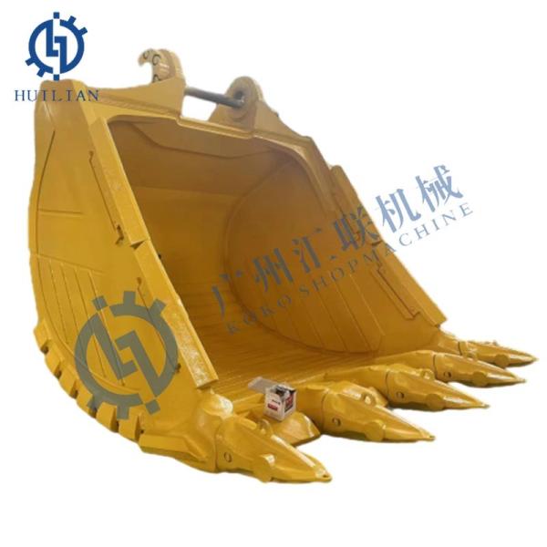 Balde de carregador de rodas Komatsu PC1250 Extreme Heavy Duty Bucket WA1200 Balde para equipamentos de construção Komatsu
