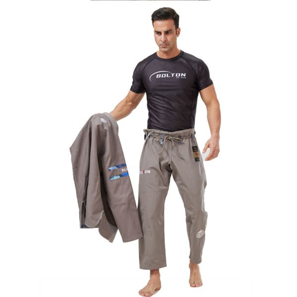 Custom BJJ Gi Kimono With 380gsm Pearl Weave Jacket And 280gsm Twill Pants