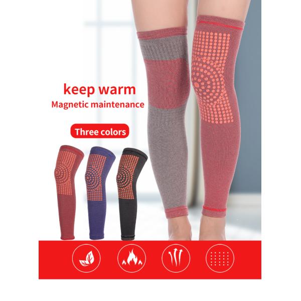 Регулируемый самонагревающийся магнитный наколенник для суставов артрита