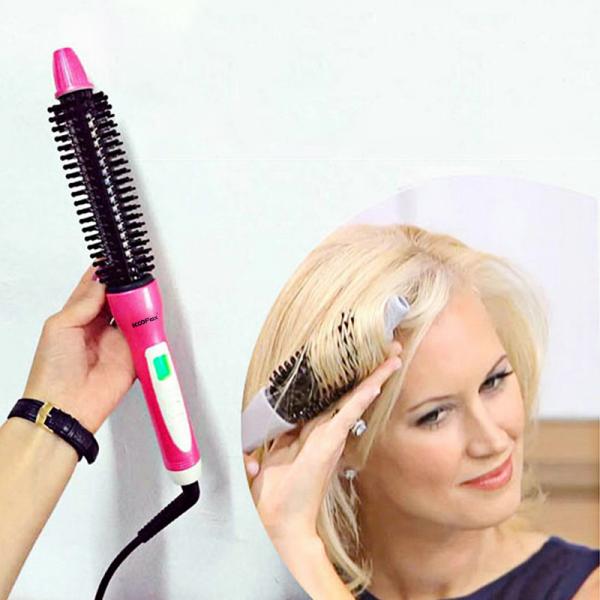 O secador de cabelo multifuncional iônico da tensão dupla escova a turmalina cerâmica