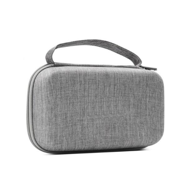 Waterproof Mini Hard Travel EVA Hard Cases with Zipper Storage Velvet Lining and Multiple Material Choices for Earphones