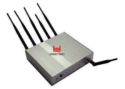 Jammer portátil para carros, Disruptor do sinal do telefone celular da frequência ultraelevada de um VHF de 40 M do sinal da pilha