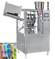 Équipement cosmétique automatique de scellage remplissant 35pcs/Min de machine de tube mou en plastique crème