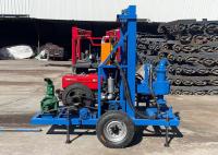 Trailer Mounted Water Well Drilling Rig With 50mm Drilling Rod For 150M Depths