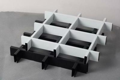 0.4~0.7mm Open Cell Ceiling System Aluminum grid Panels 150x150mm / 200x200mm