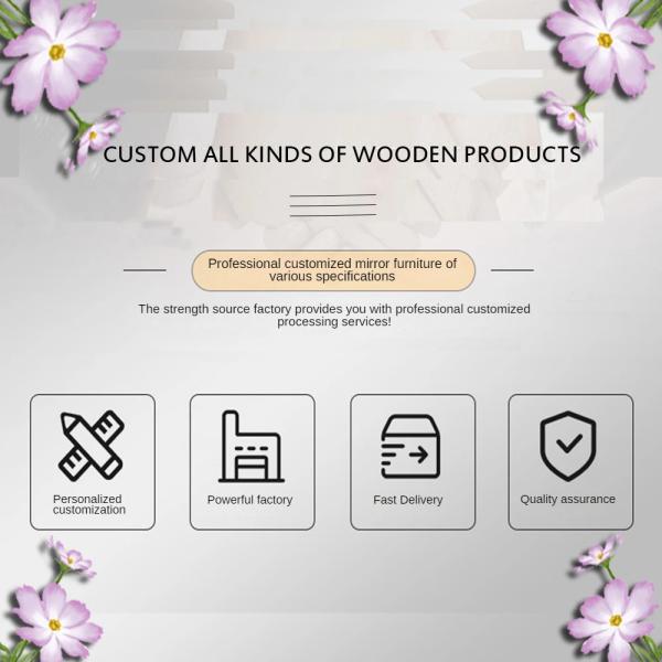 Длина пола зеркало Мода Деревянная Большая Рустическая Современная Рамочная Ванная Старинный Декор Деревянная Рама Зеркало