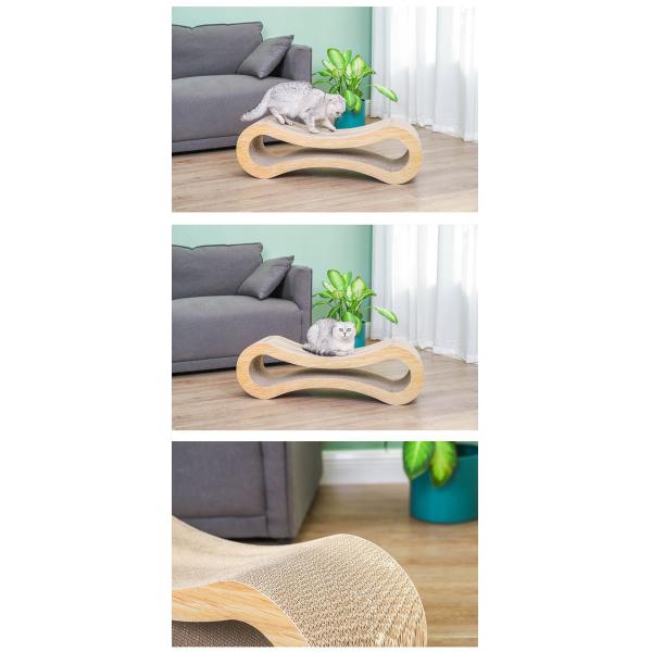 Sale Interactive Durable Corrugated Cardboard Cat Scratching Post Sustainable Solution