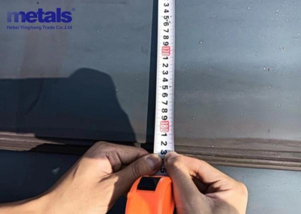 Hot Rolled Q195-Q345 Carbon Steel Plate 4000x9000x10mm Galvanized