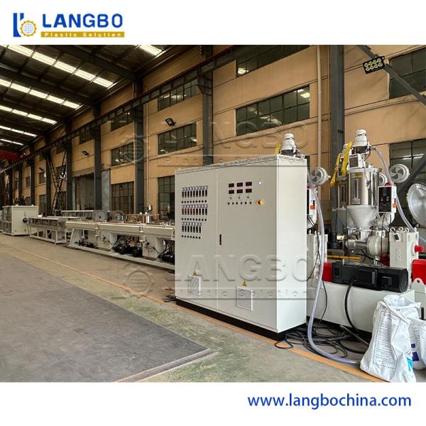 16-400 mm Large Diameter HDPE Pipe Making Machine for Water / Gas Supply