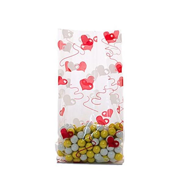 Custom Printing Cellophane Treat Bags Environmentally Friendly For Home Party