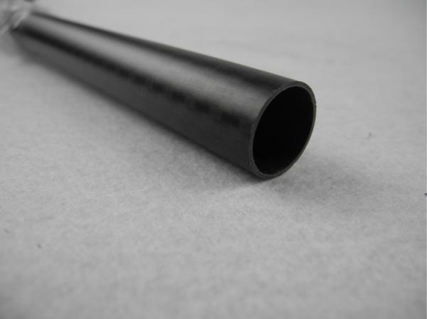 Tubulação envolvida rolo 3K da fibra do carbono