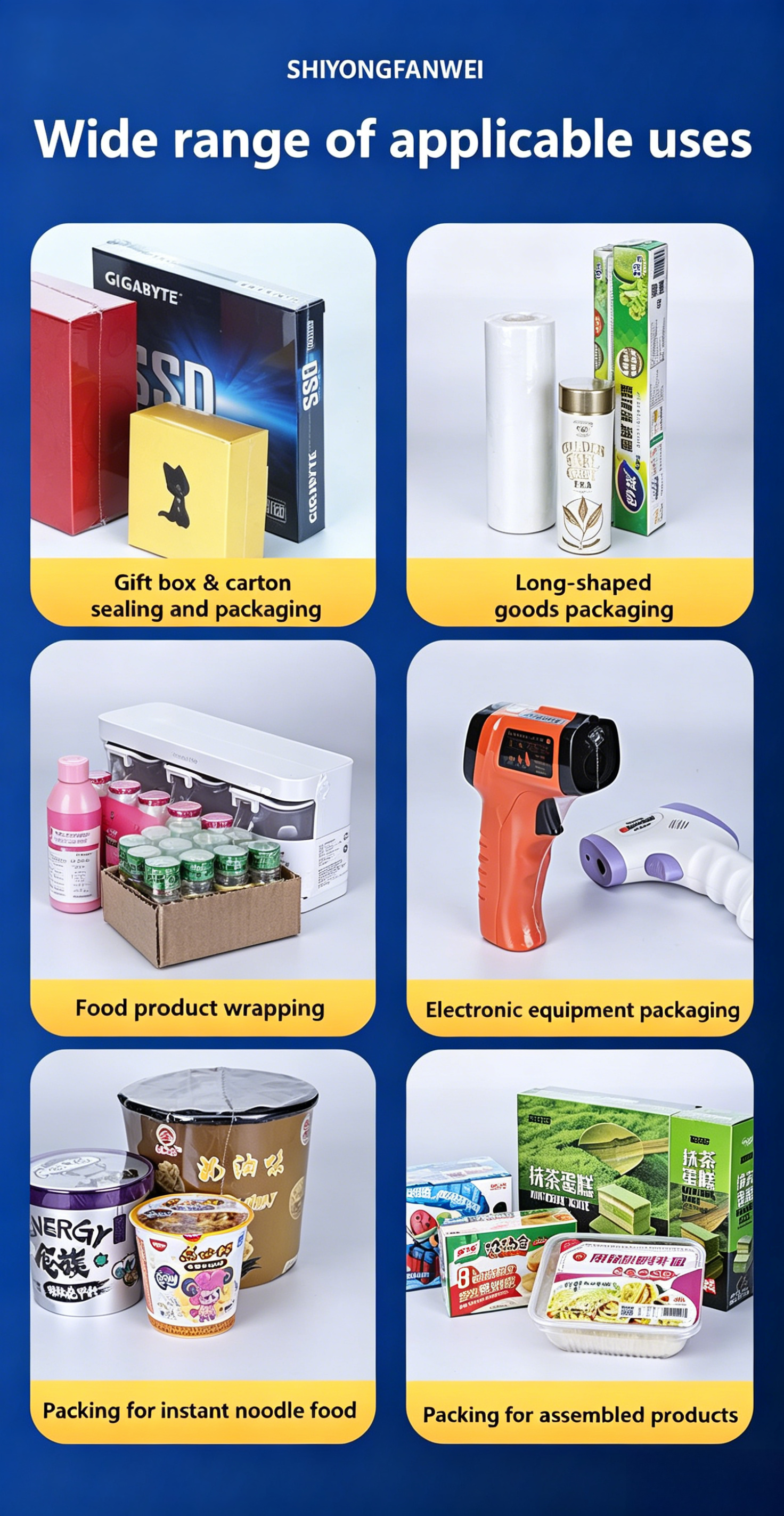 Fully Automatic High-Speed L-Type Sealing Heat Shrink Wrapping Machine for packaging lines