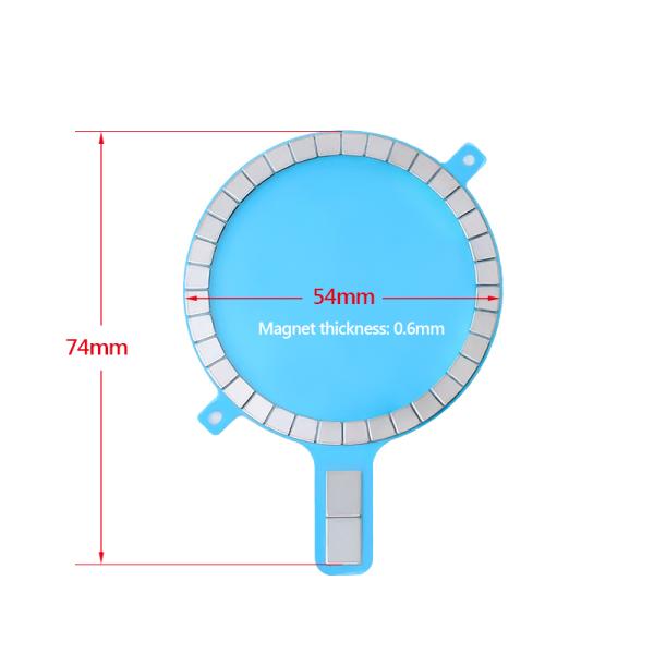 Резание промышленного магнитного листа для беспроводного зарядного устройства Magsafe Magnet Ring Car Mobile Phone Holder для iPhone 13 12 11