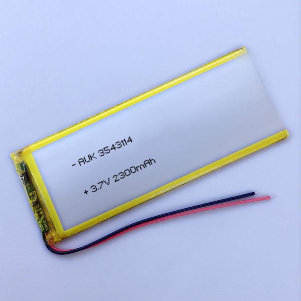 3.7V 2300mah Литий полимерный аккумулятор для интерфонного навигатора