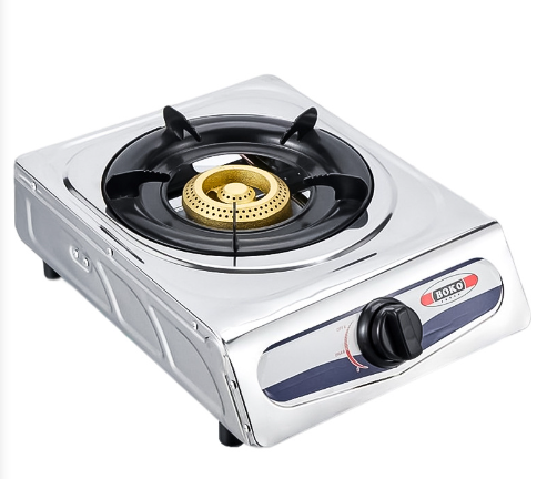 Manufacturer's supply of single stove gas stoves, thickened stainless steel desktop natural gas stoves, household large