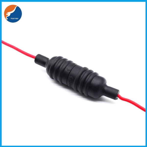 防水 6x30mm 14 16 ゲージ AWG タイプ インライン AGC ガラス管ヒューズホルダー