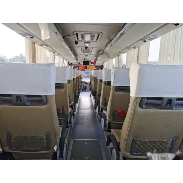 Moteur arrière de direction de Yutong 49 Seat ZK6110 2ème de main d'autobus de portes gauches gauches de la direction deux