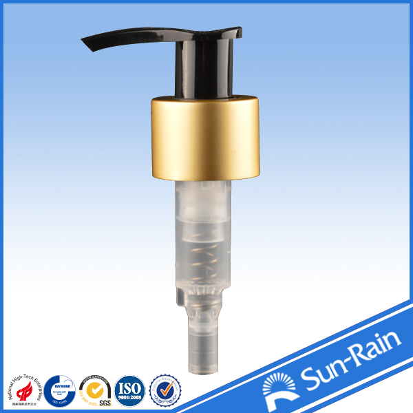 Ribbed plastic bathroom soap and lotion dispenser 1.2cc for household , Lotion Pump parts