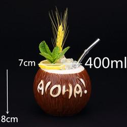 Creative Ceramic Tiki Mugs Hawaiian Cocktail Mug  Porcelain Beer Wine Mug Drinkware